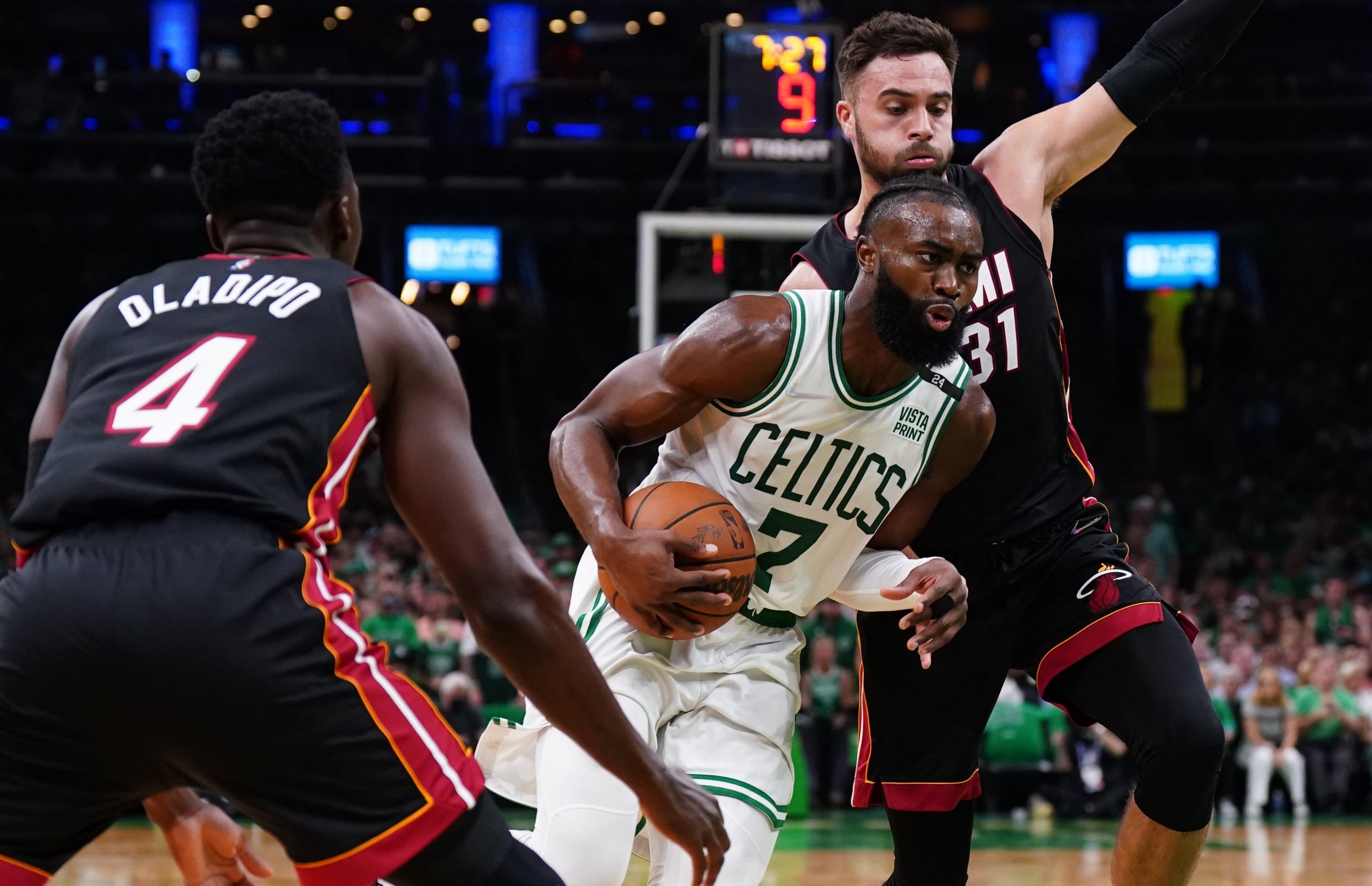 Boston Celtics guard Jaylen Brown