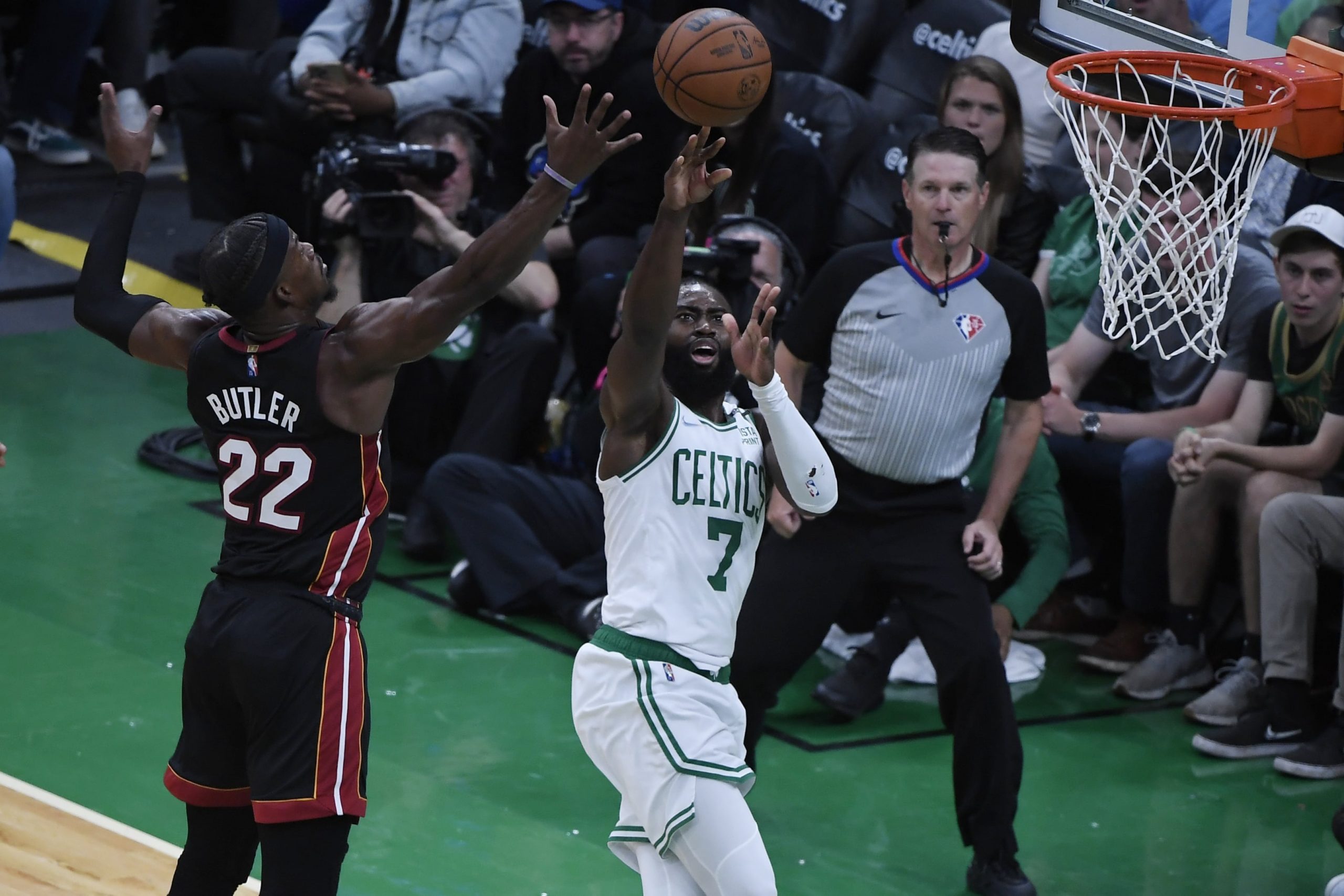 Boston Celtics guard Jaylen Brown