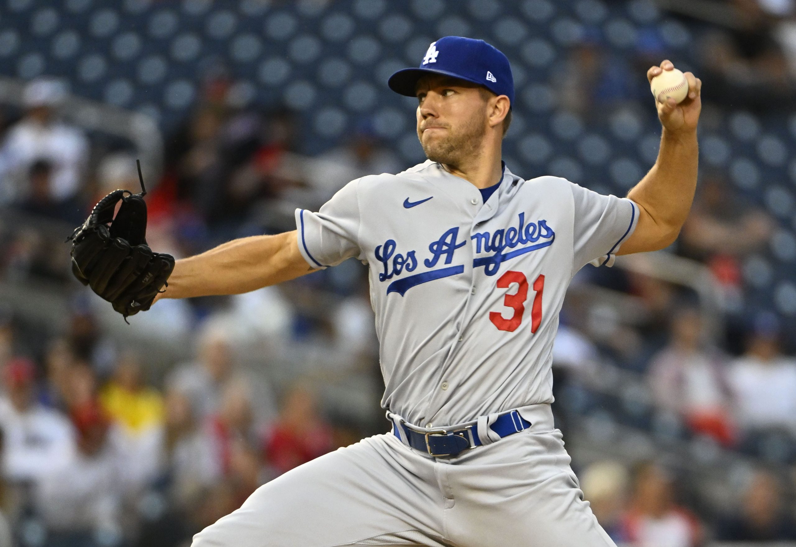 Tyler Anderson of the Los Angeles Dodgers