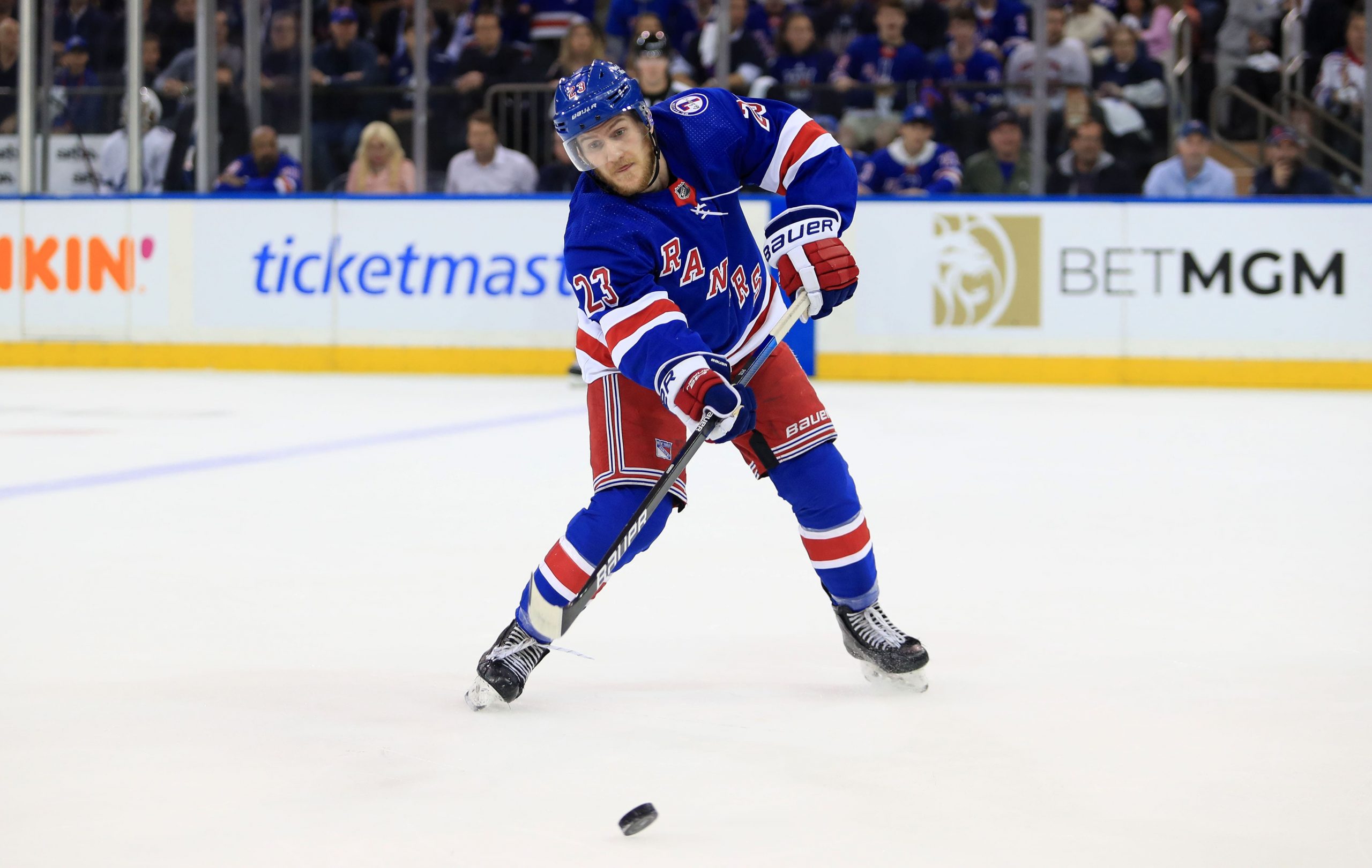 New York Rangers skater Adam Fox