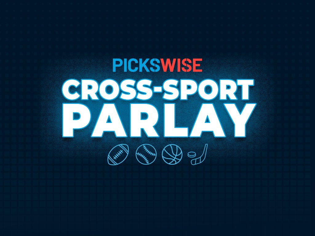 Saturday cross-sport parlay: 4-team multi-sport parlay at +1082 odds, including today's NBA, NHL, and college football picks and predictions
