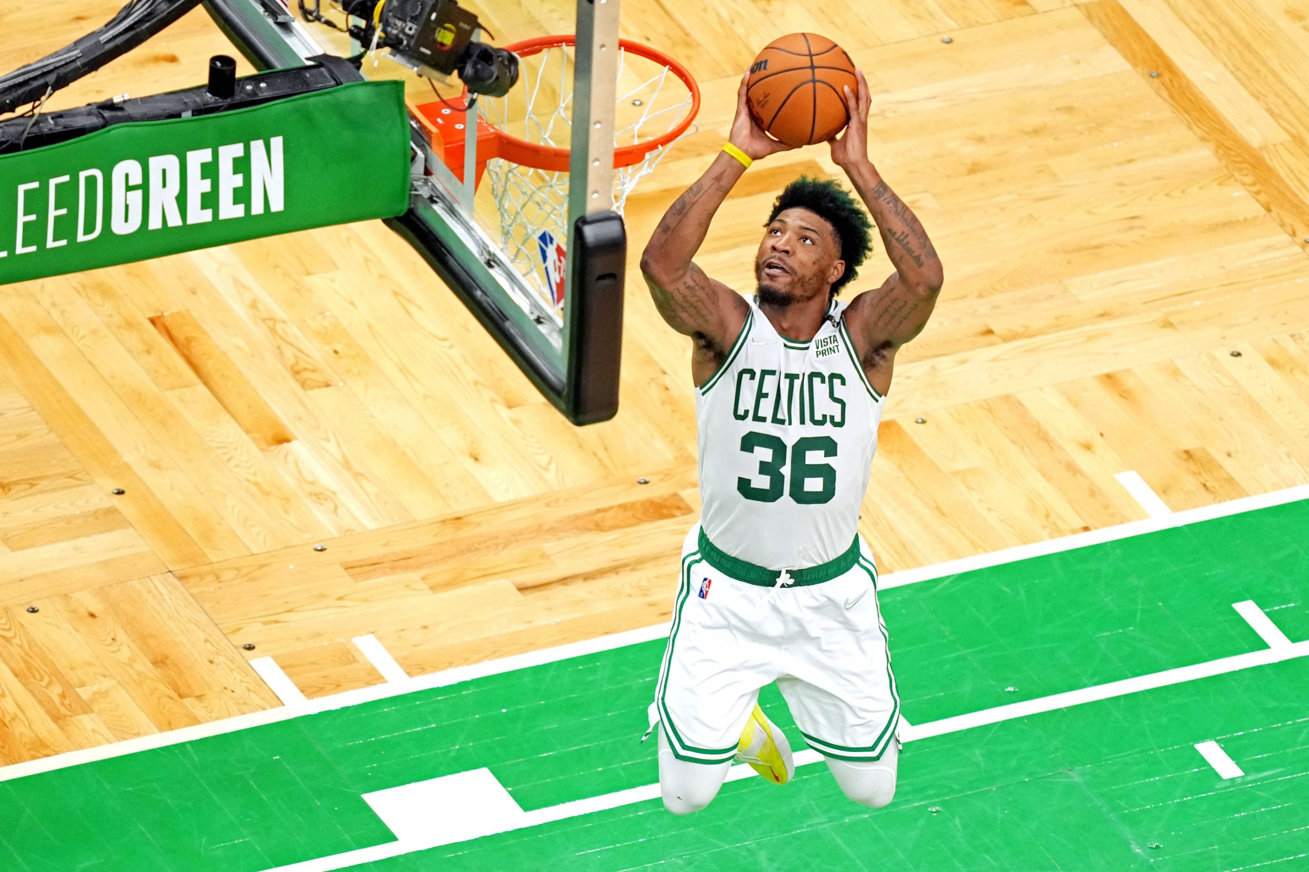 Celtics guard Marcus Smart