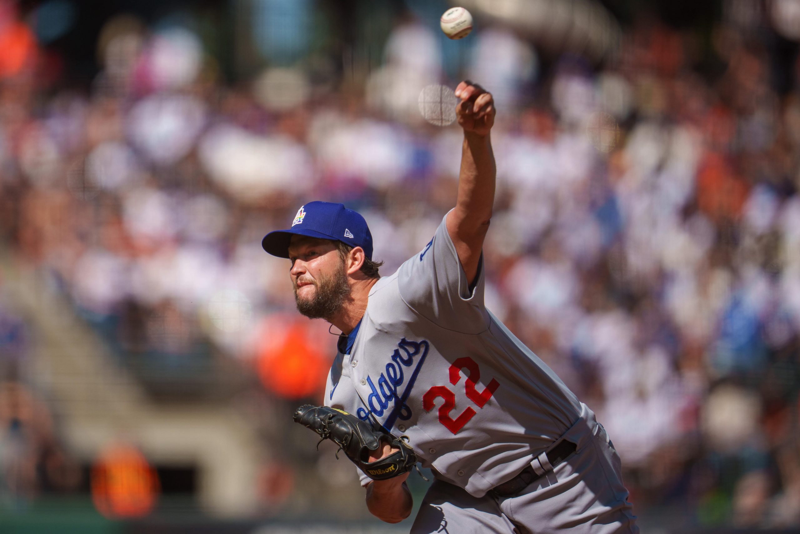 Los Angeles Dodgers pitcher Clayton Kershaw