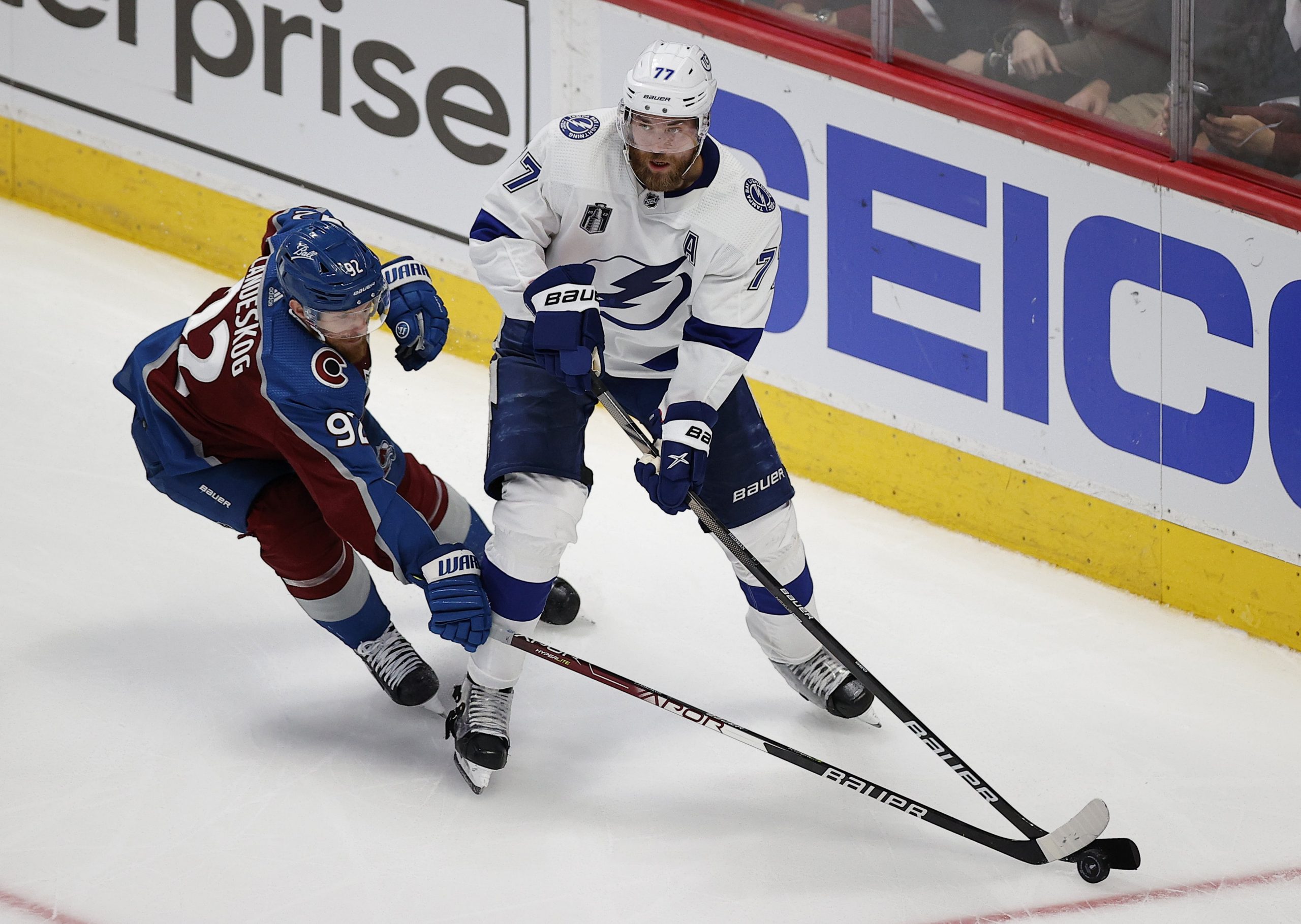 Tampa Bay Lightning defenseman Victor Hedman