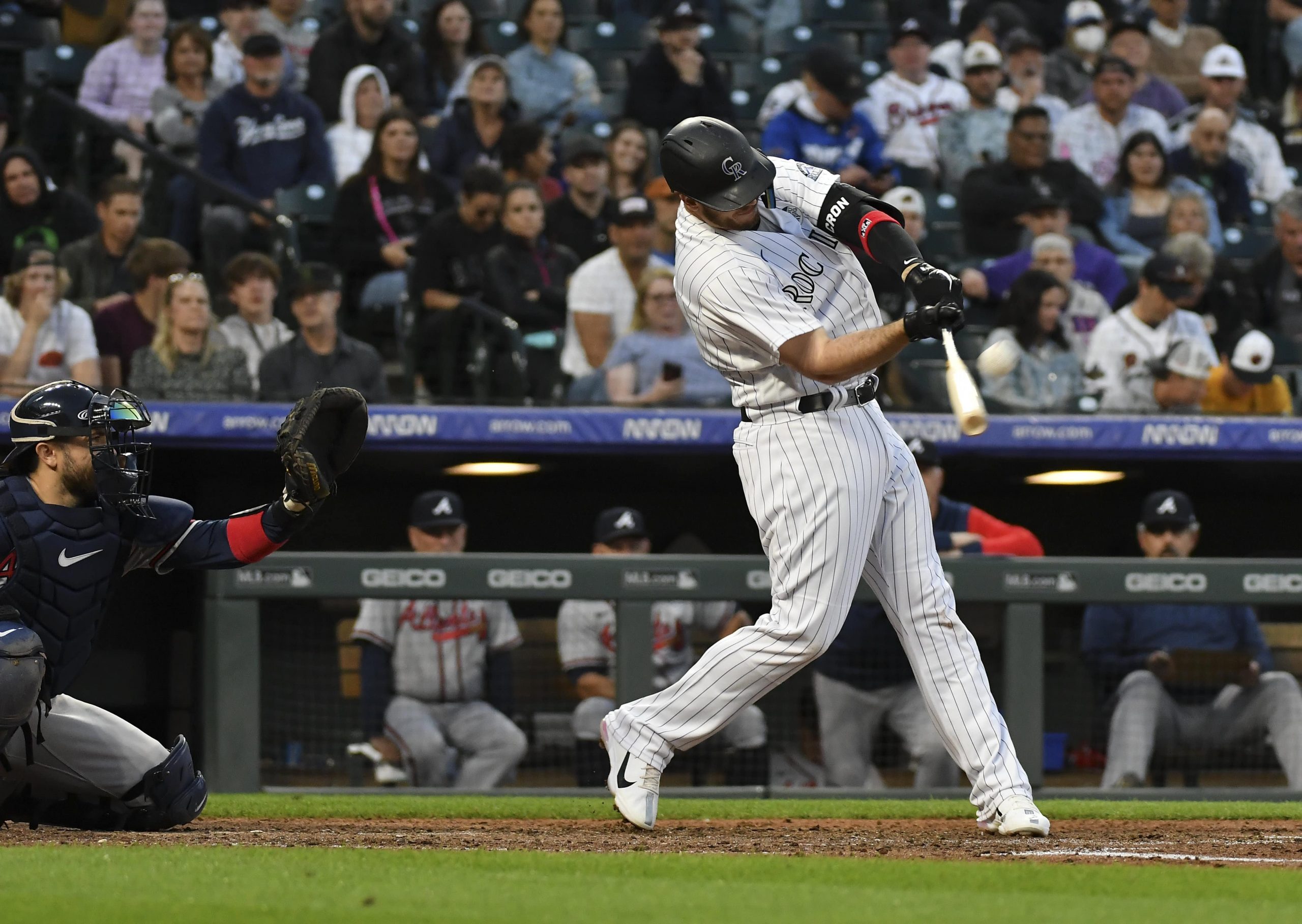 Colorado Rockies hitter C.J. Cron