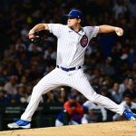 Chicago Cubs relief pitcher Justin Steele (35) delivers the baseball in the second inning against the San Diego Padres at Wrigley Field.