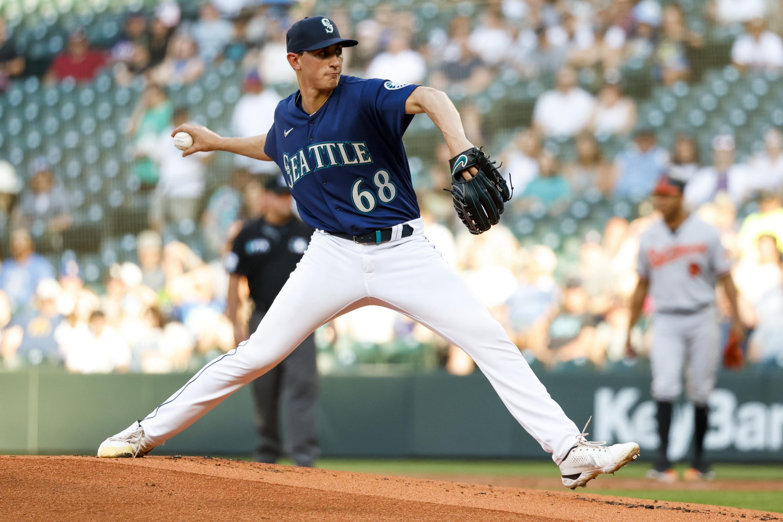 Seattle Mariners pitcher George Kirby