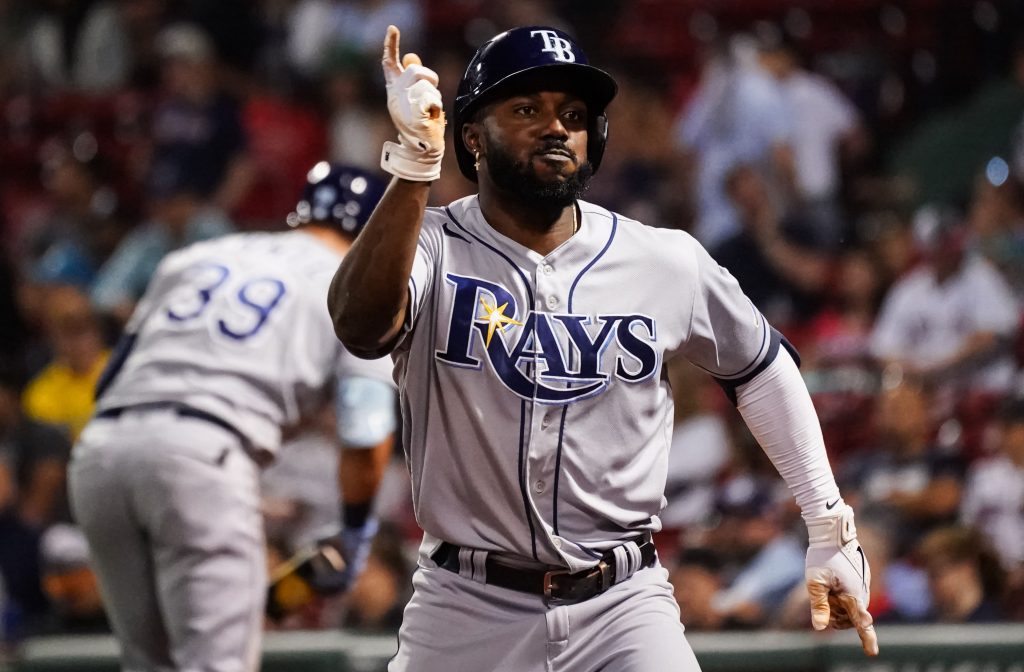 Tampa Bay Rays pemukul Randy Arozarena