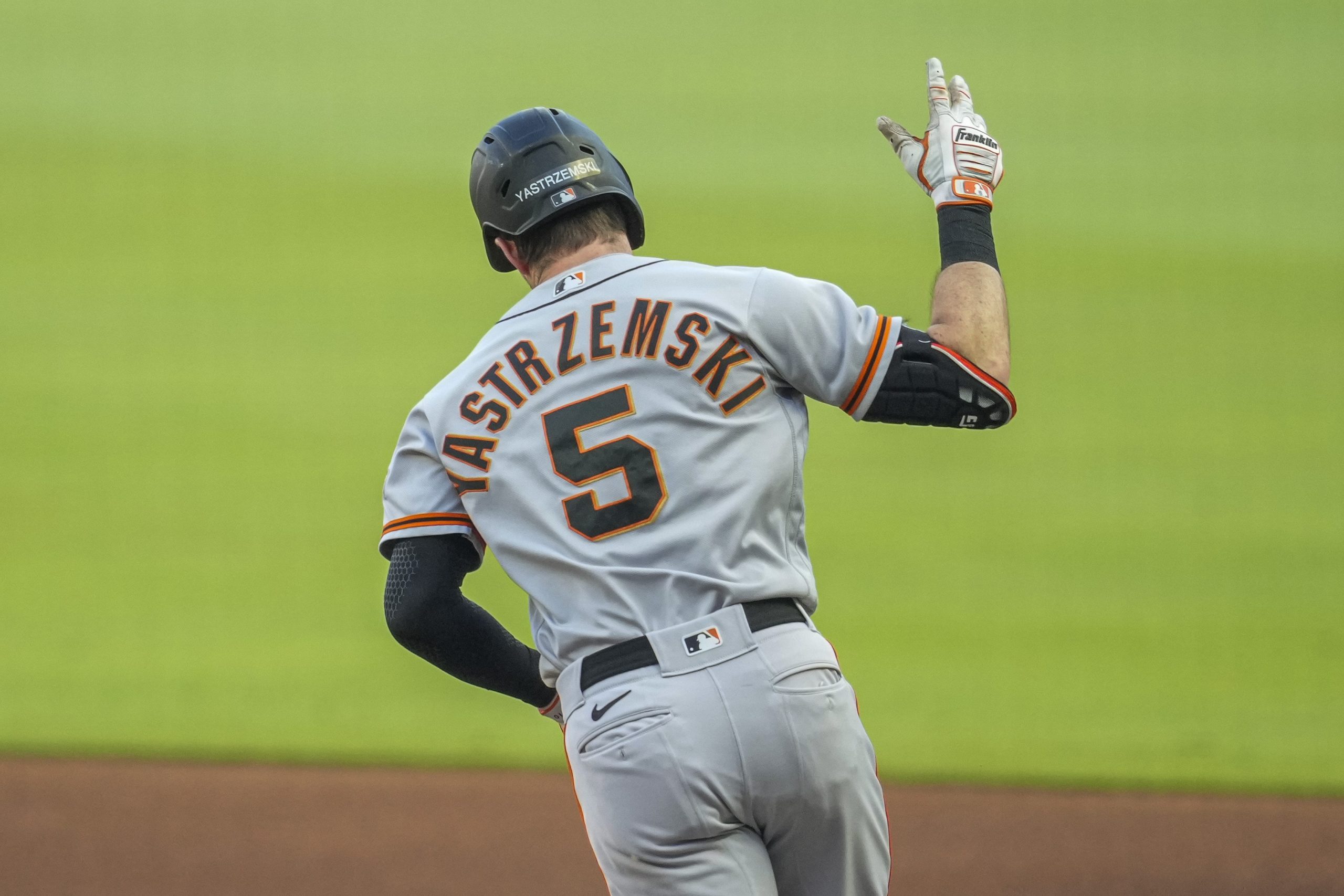 San Francisco Giants hitter Mike Yastrzemski