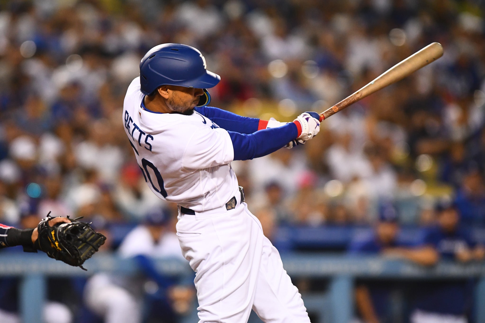 Los Angeles Dodgers hitter Mookie Betts