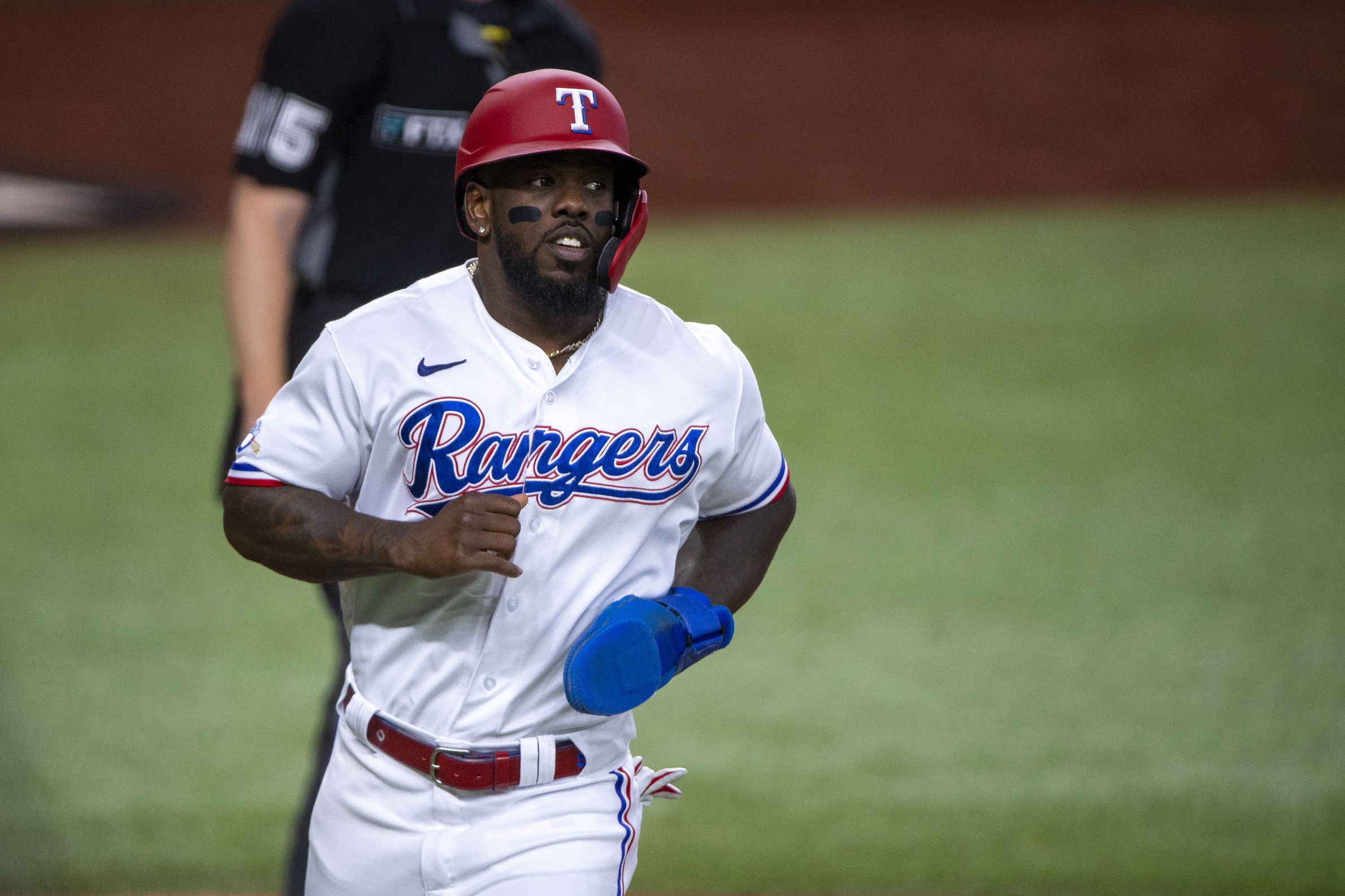Texas Rangers hitter Adolis Garcia