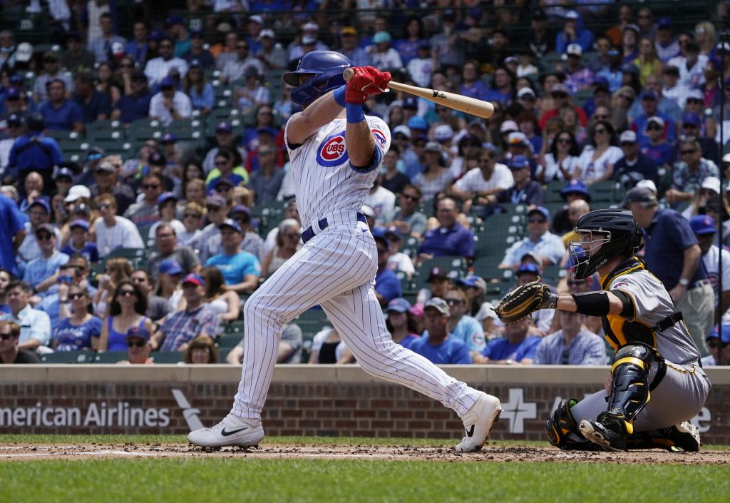 Pemukul Chicago Cubs Nico Hoerner