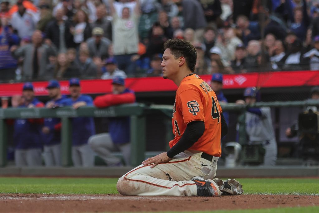 Baseman ketiga San Francisco Giants Wilmer Flores