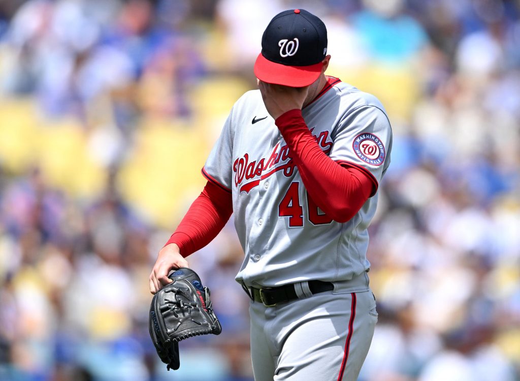 Pelempar Washington Nationals Patrick Corbin