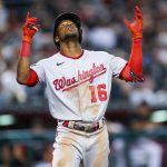Washington Nationals hitter Victor Robles