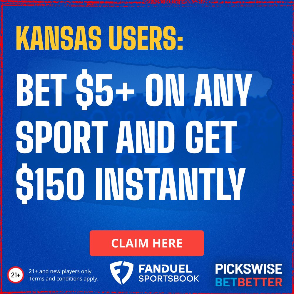 FanDuel Kansas Promo Code For $150 In Free Bets - Guaranteed