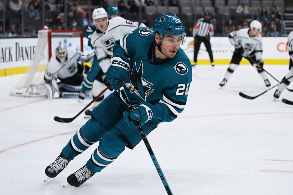 Skater San Jose Sharks Timo Meier