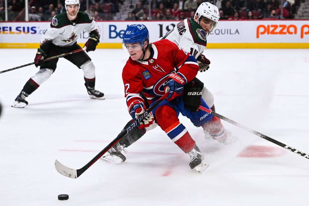 Sayap kanan Montreal Canadiens Cole Caufield