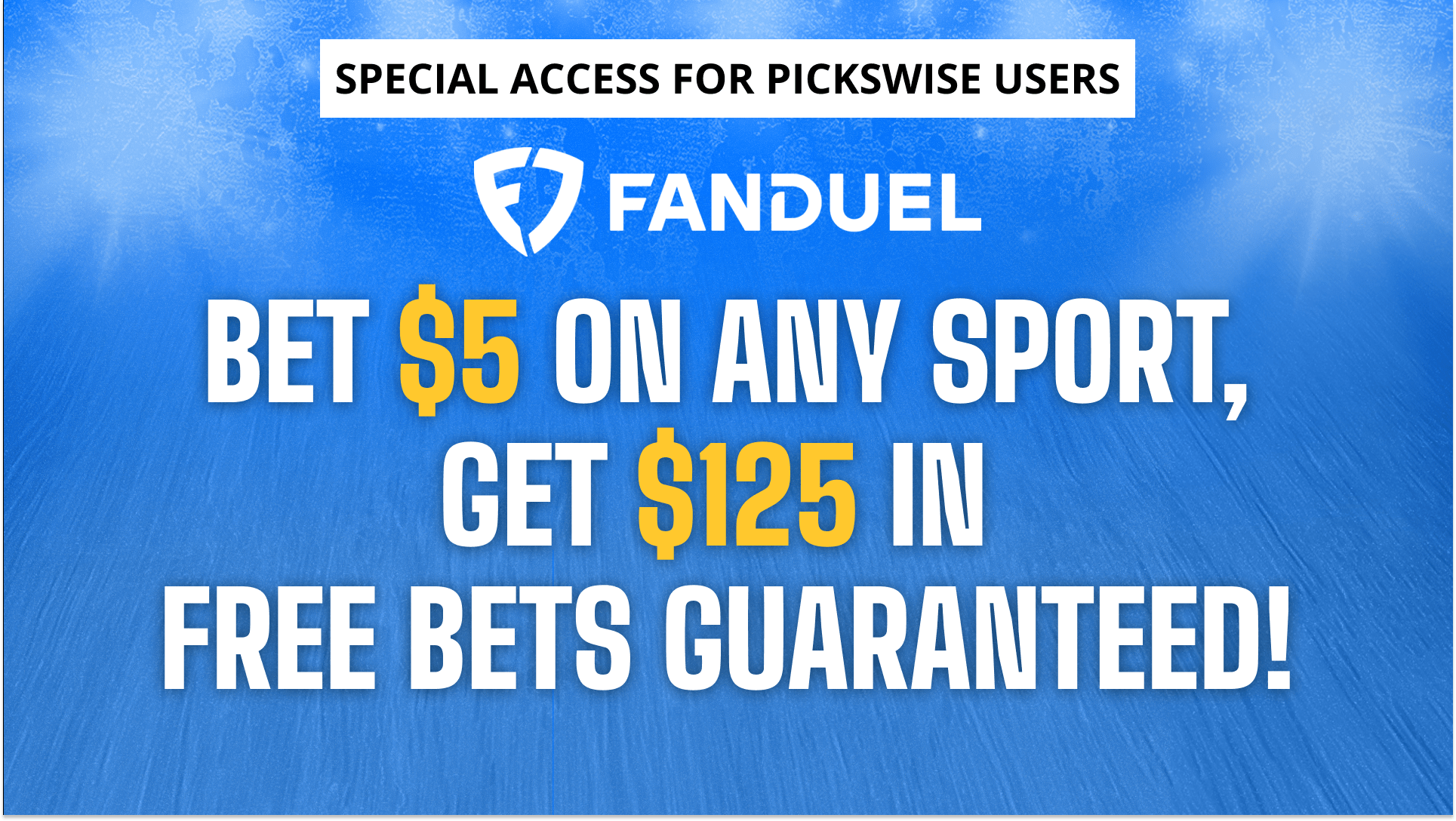 FanDuel Sportsbook Promo Code: Bet  and Get 5 Guaranteed!'