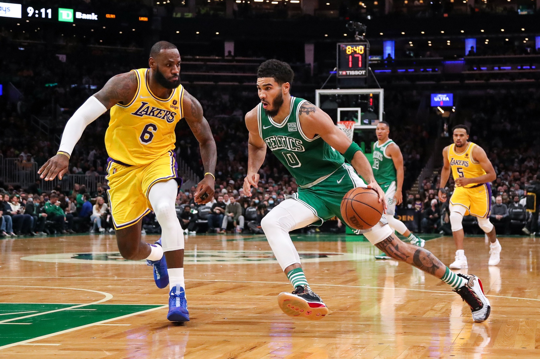 NBA Lakers vs Celtics Same Game Parlay Predictions at +812