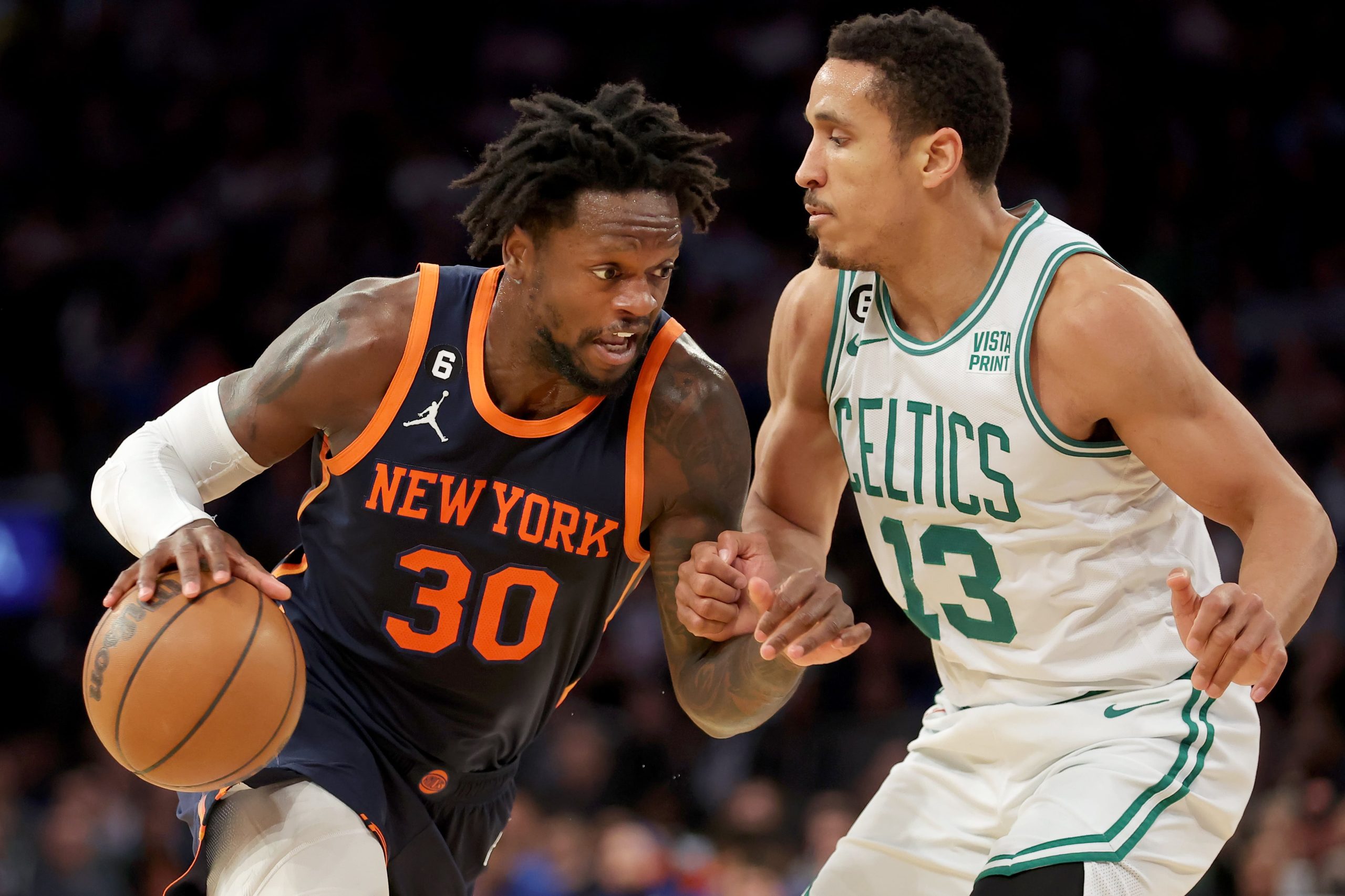 NBA New York Knicks vs Boston Celtics Same Game Parlay picks: Randle powers through the Celtics at +554 odds