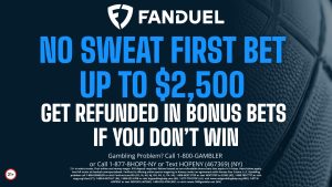 FanDuel FD $2,500 No Sweat Offer June 2023