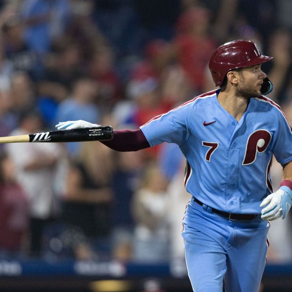 trea turner powder blue jersey