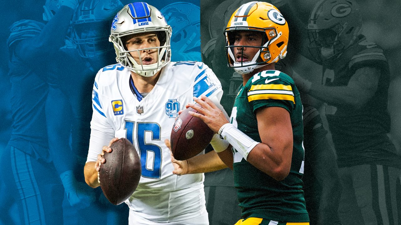 Detroit Lions quarterback Jared Goff and Green Bay Packers quarterback Jordan Love will face off on NFL Thursday Night Football on September 28.
